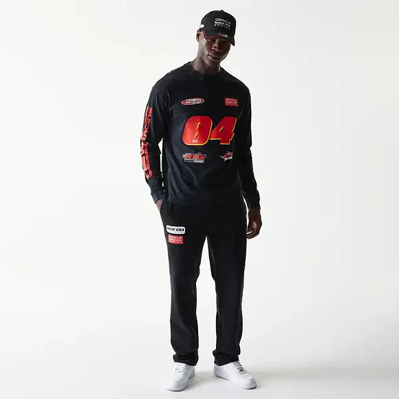 Longsleeve Tee New Era - F1 Graphic Longsleeve - Red Bull F1 - Black