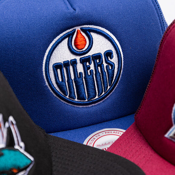 Mitchell & Ness - Edmonton Oilers - Evergreen Trucker - Blue