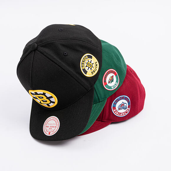 Mitchell & Ness - Minnesota Wild - Double Clutch Pro Snapback - Green