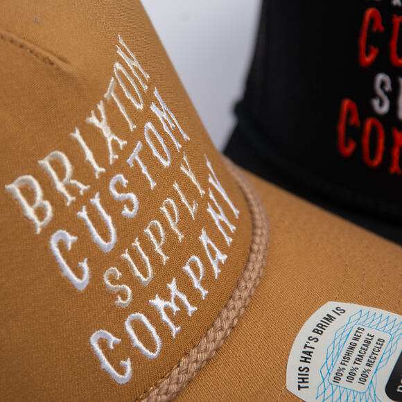 Cap Brixton - Wheaton MP Trucker - Copper