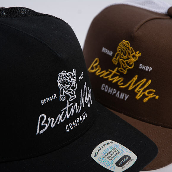 Cap Brixton - Tolman MP Trucker - Black