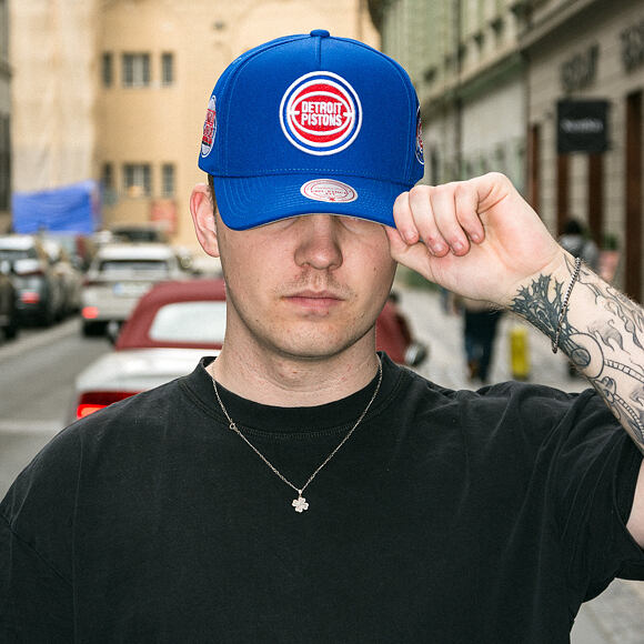 Cap Mitchell & NessNBA Double Clutch Pro Snapback HWC Detroit Pistons - Royal