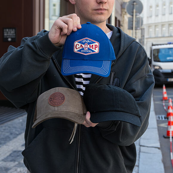 Cap Stetson - Camp Baseball Cap - Blue