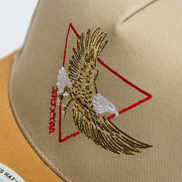 Cap Brixton - Opal C Np Mp Snapback - Sand/Dark Khaki