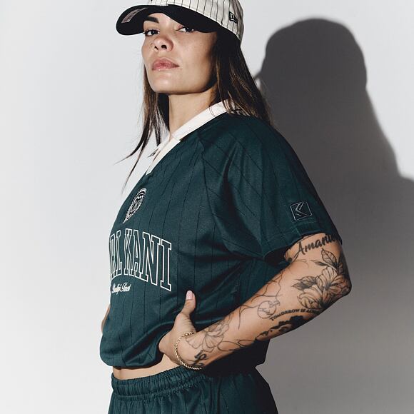 Jersey Karl Kani - Heritage Emblem Shadow Pinstripe Soccer Jersey