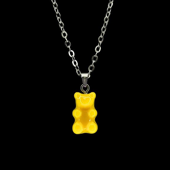Chain Fainz - Mono Bear Chain - Yellow Mono