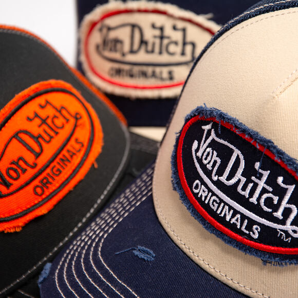 Cap Von Dutch - Baseball - Vintage Distressed - Navy