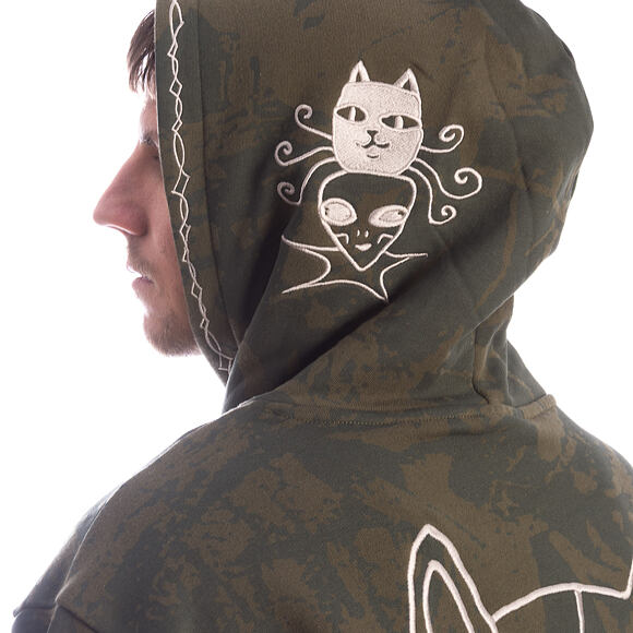 Sweatshirt Rip N Dip - Blonded Hoodie (Forest Camo)