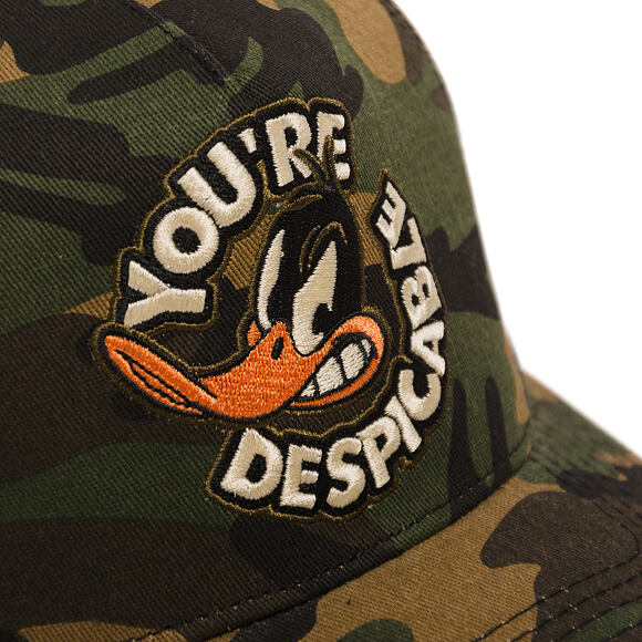 Cap Capslab - Looney Tunes A-Frame - Daffy Duck You're Despicable Distressed - Camo