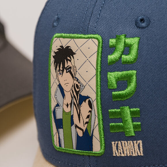 Cap Capslab - Boruto A-Frame - Kawaki - Blue / Beige Corduroy