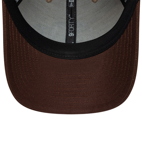 Cap New Era - Branded Wordmark 9FORTY M-CROWN - Camel / Chestnut Brown
