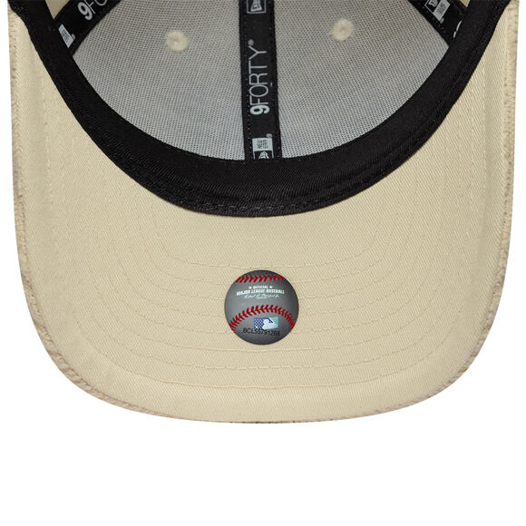 Cap New Era - MLB Cord Visor 9FORTY M-CROWN - NY Mets - Cream