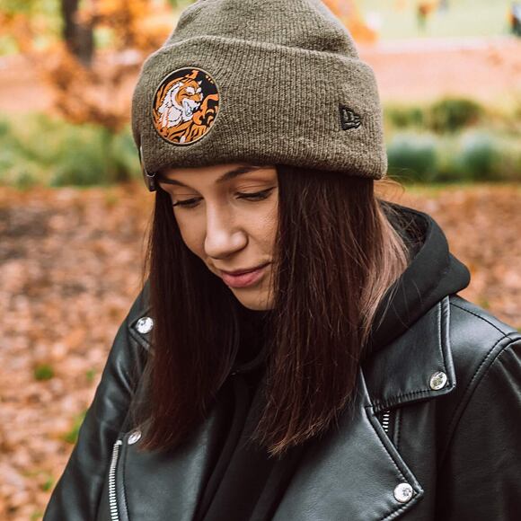 New Era Element Cuff Knit New Olive Winter Beanie