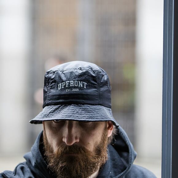 UPFRONT High Reflex Bucket Hat Black