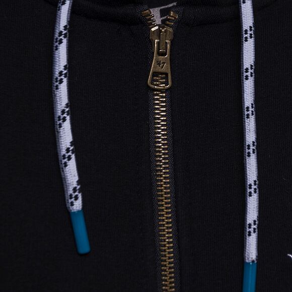 '47 Brand NHL San Jose Sharks Back Check Morris Full Zip Hood Jet Black Hoody