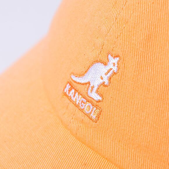 Kangol Washed Baseball Papaya Milk Cap