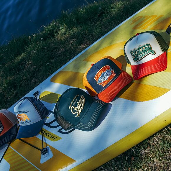 Kšiltovka Stetson - Trucker Cap Lettering - 84