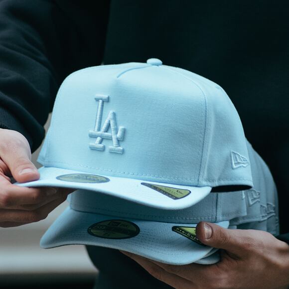 Kšiltovka New Era - MLB Color Pack 59FIFTY A-Frame - LA Dodgers - Baby Blue