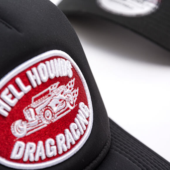 Kšiltovka New Era - Branded Graphic Patch 9FORTY Trucker - Black / Cherry