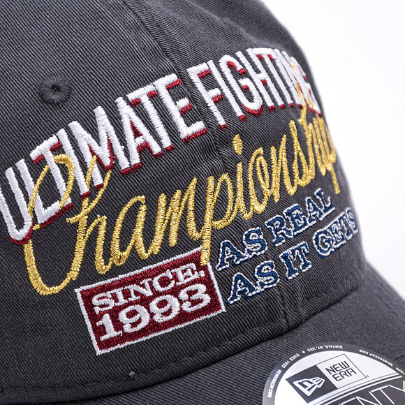 Kšiltovka New Era - UFC MMA Graphic 9TWENTY Mesh - Grey
