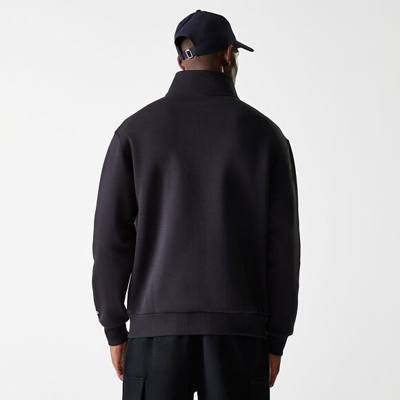 Mikina New Era - Lifestyle Quarter Zip - Black