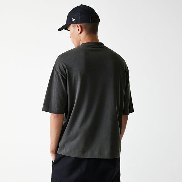 Triko New Era - NBA Washed Graphic Tee - Chicago Bulls - Black