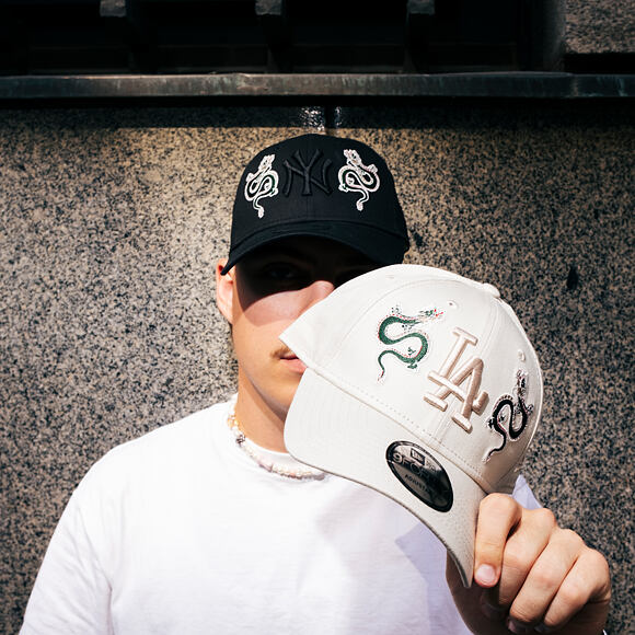 Kšiltovka New Era - MLB Snake Icon 9FORTY - NY Yankees - Black