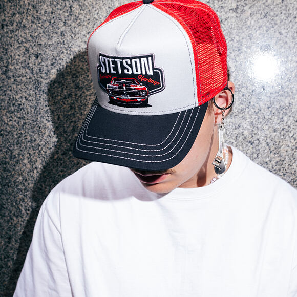 Kšiltovka Stetson - Trucker Cap Garage American Heritage - 13