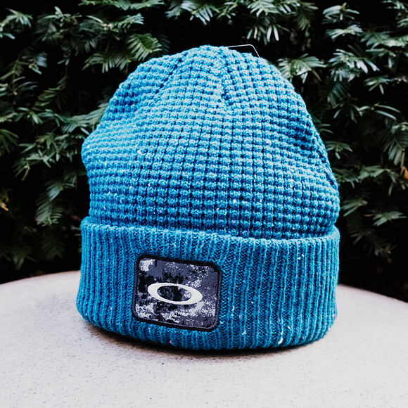 Oakley - Ellipse Patch Waffle Beanie - New Balsam