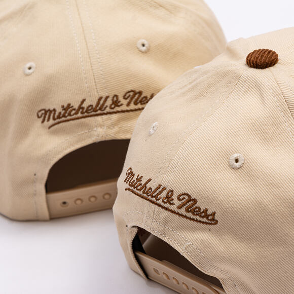 Kšiltovka Mitchell & Ness - Tawny Pro Crown - Milwaukee Bucks - Sand/Brown