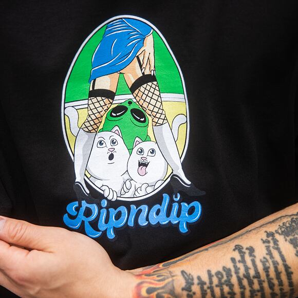 Triko Rip N Dip - Nermal Fest Tee - Black