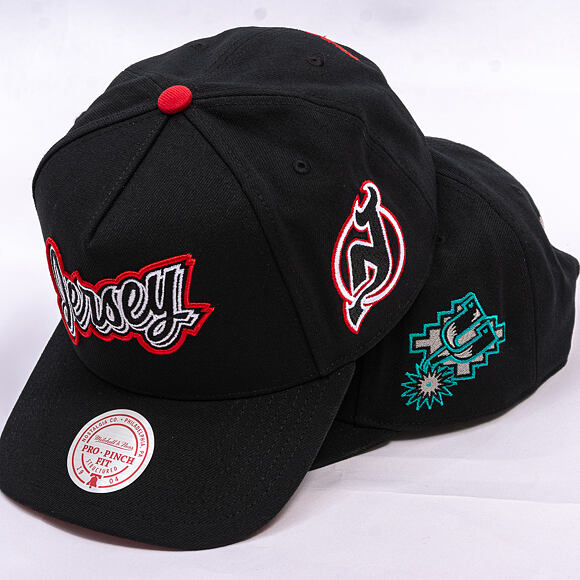 Kšiltovka Mitchell & Ness - NHL Class Act Pro - New Jersey Devils - Black