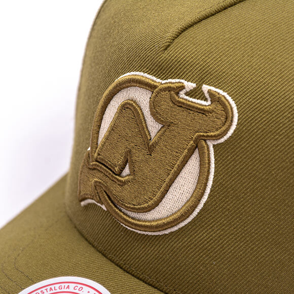 Kšiltovka Mitchell & Ness - NHL Fashion Basic Pro - New Jersey Devils - Olive