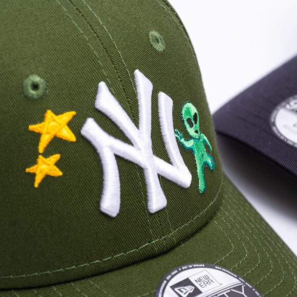 Kids Cap New Era - MLB Kids Space Icon 9FORTY - NY Yankees - Rifle Green