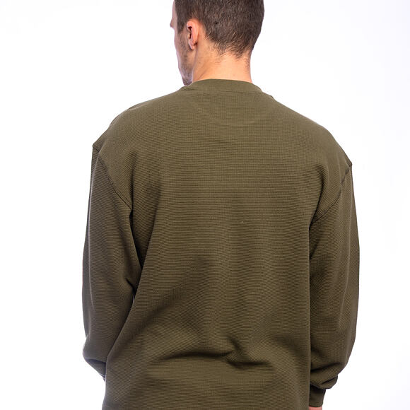 Long Sleeve T-Shirt Karl Kani - Signature Boxy Waffle Longsleeve - Green