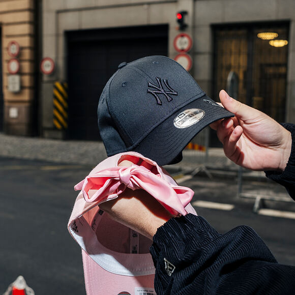 Kids Cap New Era - MLB Kids Bow Back 9FORTY - NY Yankees - Pink 