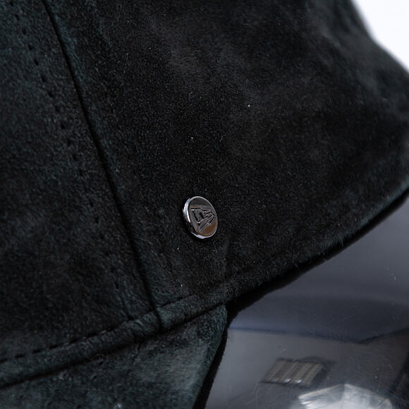 Cap New Era - Branded IMAGE DROP - Suede 9FORTY A-Frame - Black