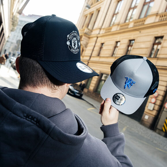 Cap New Era -  Seasonal 9FORTY Trucker - Manchester United FC - Grey