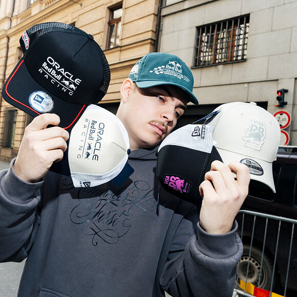 Cap New Era - F1 Seasonal 9FORTY Trucker - Red Bull F1 - Cream