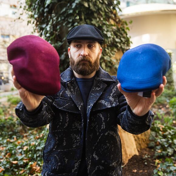 Kangol Tropic 504 Ventair Burgundy 0290BC-BR605 Flat Cap