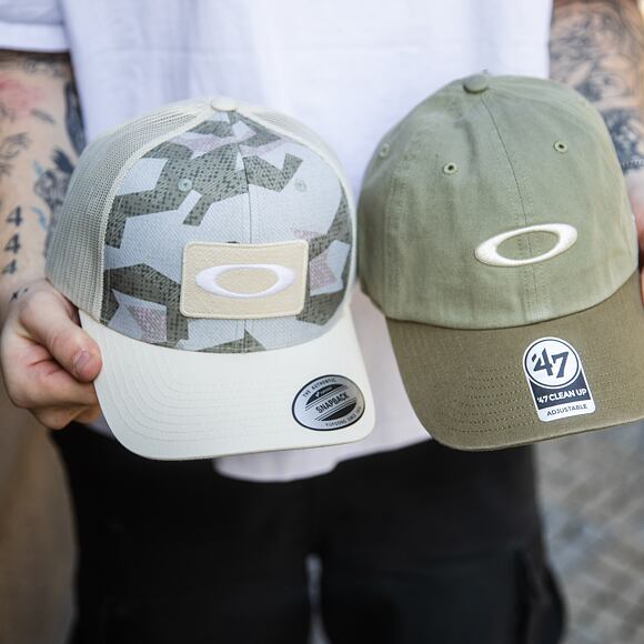 Cap Oakley - O Original Patch Trucker - Abstract Camo Mist