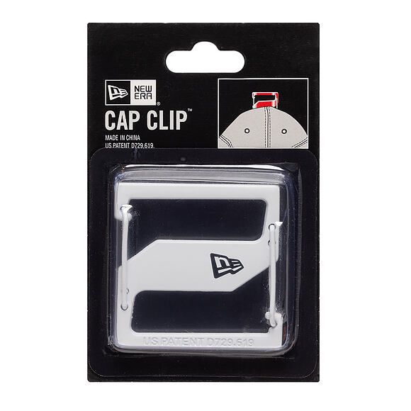 Pin New Era - Branded Visor Clip - White