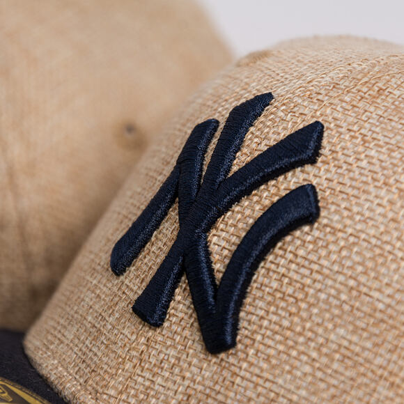 Cap New Era - MLB "Summer Twine" 59FIFTY - NY Yankees - Team Color / Open Market Tan