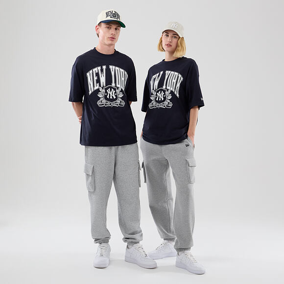 Tee New Era - MLB Arch Graphic Oversized Tee - NY Yankees - Navy