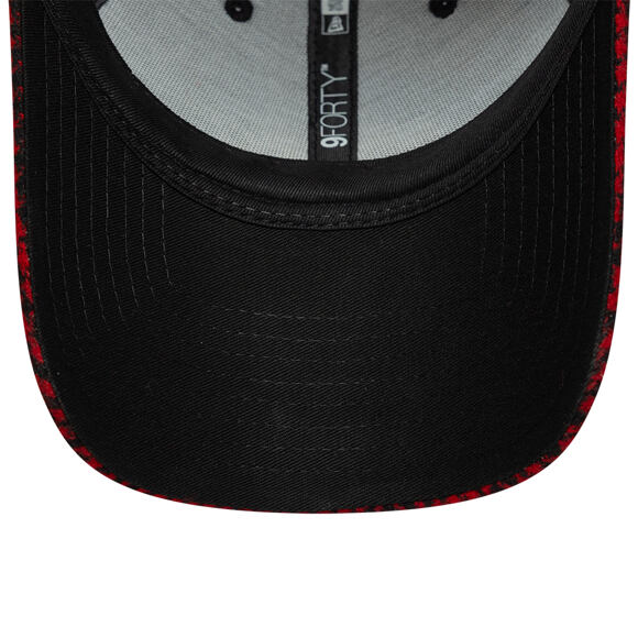 Cap New Era - Houndstooth 9FORTY - AC MILAN - Black