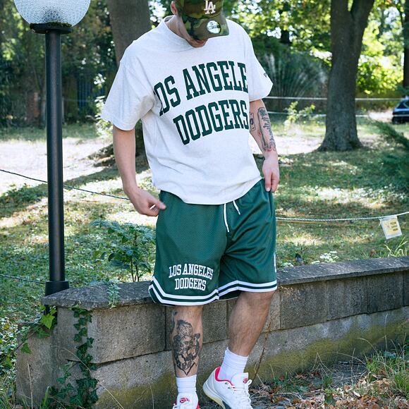 Shorts New Era - MLB Comfort Shorts - LA Dodgers - Green