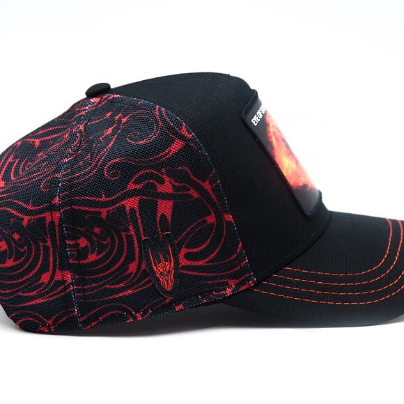 Cap Capslab - Lord of the Rings Trucker - Eye of Sauron - Black / Red