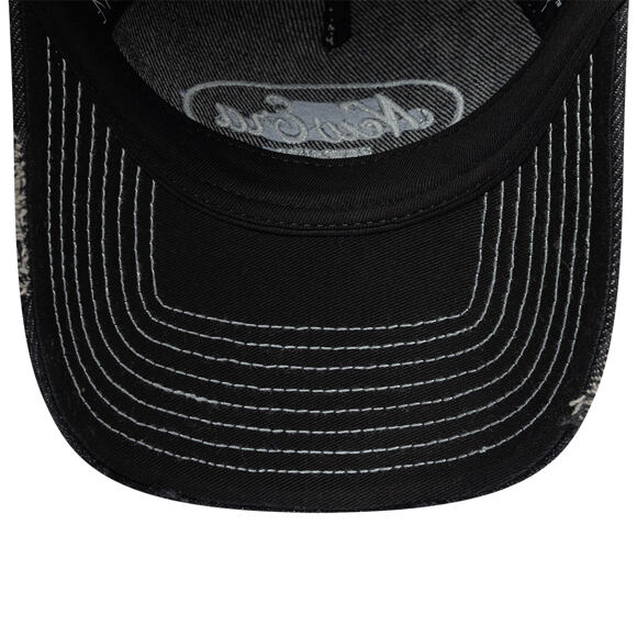 Womens Cap New Era - Branded Distress 9TWENTY A-Frame - Black