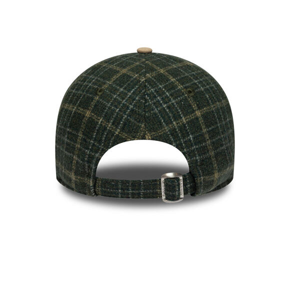 Cap New Era - MLB Mix Check 9TWENTY - NY Yankees - Stone / Cilantro Green