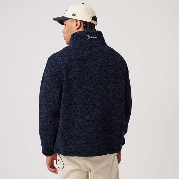 Jacket New Era - MLB Sherpa Jacket - NY Yankees - Navy